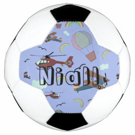 おもしろいカラフル航パーソナライズされた空 サッカーボール