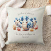 おもしろいカラフル踊り クッション (ブランケット)