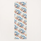 おもしろいカラフル踊り ヨガマット (正面)