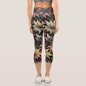 おもしろいカラフル離れ カプリレギンス (裏面)