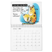 おもしろいカラフル2023図解入りの、写真付きの Catカレンダー カレンダー (1月 2027)