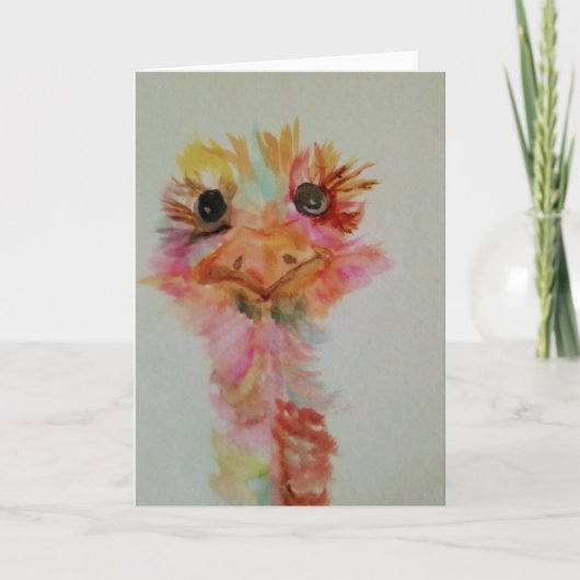 おもしろいカラフル カード (正面)