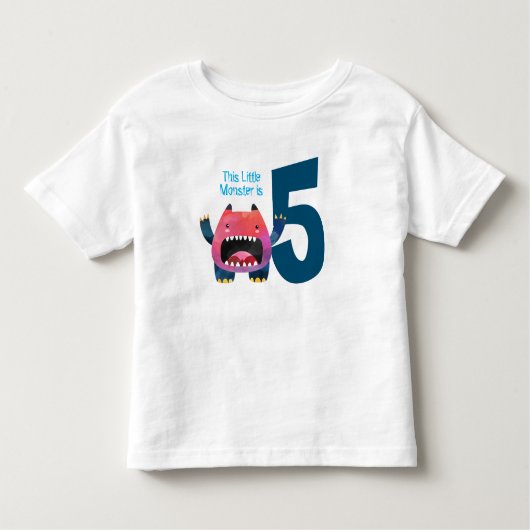 おもしろいカラフル トドラーTシャツ (正面)