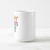 おもしろいカラフル&ハッピーマザーズデイギフト コーヒーマグカップ (中央)