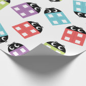 おもしろいカラフル ラッピングペーパー (角)