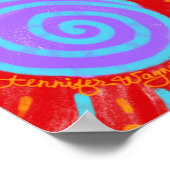 おもしろいカラフル「正しいことをする」教室 ポスター (角)