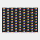 おもしろいカラフル, Rainbow Spectrum Pattern 13イベント# ラッピングペーパーシート (正面)