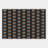 おもしろいカラフル, Rainbow Spectrum Pattern 17イベント# ラッピングペーパーシート (正面)