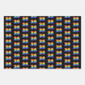 おもしろいカラフル, Rainbow Spectrum Pattern 26イベント# ラッピングペーパーシート (正面)