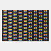 おもしろいカラフル, Rainbow Spectrum Pattern 29イベント# ラッピングペーパーシート (正面)