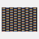 おもしろいカラフル, Rainbow Spectrum Pattern 39イベント# ラッピングペーパーシート (正面)