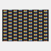 おもしろいカラフル, Rainbow Spectrum Pattern 46イベント# ラッピングペーパーシート (正面)