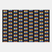 おもしろいカラフル, Rainbow Spectrum Pattern 52イベント# ラッピングペーパーシート (正面)