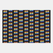 おもしろいカラフル, Rainbow Spectrum Pattern 65イベント# ラッピングペーパーシート (正面)