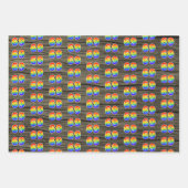 おもしろいカラフル, Rainbow Spectrum Pattern 69イベント# ラッピングペーパーシート (正面2)