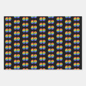 おもしろいカラフル, Rainbow Spectrum Pattern 69イベント# ラッピングペーパーシート (正面)