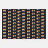 おもしろいカラフル, Rainbow Spectrum Pattern 97イベント# ラッピングペーパーシート (正面)