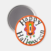 おもしろいカラフルCartoon Monster, Halloween マグネット (正面/裏面)