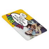 おもしろいカラフルWHAM写真の保存日 マグネット (右側)