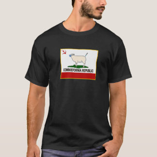 おもしろいカリフォルニア州旗 Tシャツ
