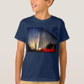 おもしろいカンザスシティのマンバのジェットコースターの世界 Tシャツ (正面)