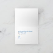 おもしろいカードの挨拶 サンキューカード (内部)