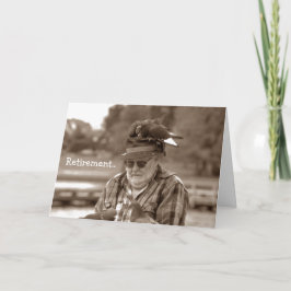 おもしろいカードの退職音ほど怖くない カード