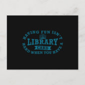 おもしろいカードを持っている場合は懸命にならない ポストカード (正面)