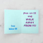 おもしろいカードストレス中継器 カード (内部)