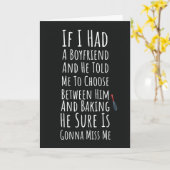 おもしろいカード　女性、ティーンの女の子、女性のためのユーモアのバーカーズカード カード (黄色い花)