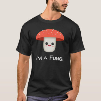 おもしろいガイ菌類 Tシャツ