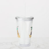 おもしろいガーデニング70thバースデーパーティー アクリルタンブラー (右)