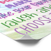 おもしろいガールズやる気を起こさせる引用文ポスター – 11x14 ポスター (角)