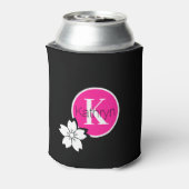 おもしろいガールズウッドシウィークエンドパーソナライズされた 缶クーラー (缶裏面)