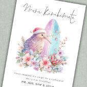 おもしろいキウィサーフボードメリKIRIHIMETE NZクリスマス シーズンカード