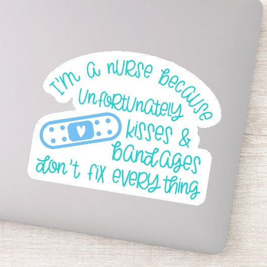 おもしろいキス包帯ナースライフデカールシール シール (詳細)