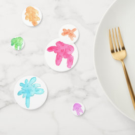 おもしろいキッスライムバースデーパーティー紙吹雪 コンフェッティ