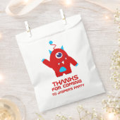 おもしろいキッズエイリアン誕生日パーティーの好意バッグ フェイバーバッグ (クリップ留めされた状態)