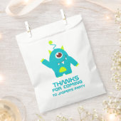 おもしろいキッズエイリアン誕生日パーティーの好意バッグ フェイバーバッグ (クリップ留めされた状態)