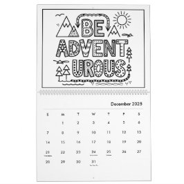 おもしろいキッズカラー感動的カレンダー カレンダー