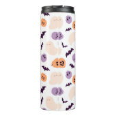 おもしろいキッズハロウィンパターン タンブラー (裏面)