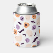 おもしろいキッズハロウィンパターン 缶クーラー (缶裏面)