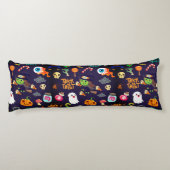 おもしろいキッズハロウィーンキャンディゾンビウィッチ幽霊脳 ボディピロー (裏面)