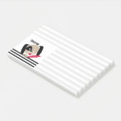 おもしろいキッズマンガお気に入りのー犬の白い子犬 ポストイット (アングル)