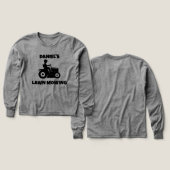 おもしろいキッズライディングローンモーア (デザイン 正面＆背面)