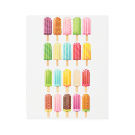 おもしろいキッズルームカラフルかわいいモダンアート メタルプリント