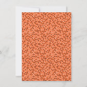 おもしろいキッズ不気味ハロウィーン誕生日パーティーを開催 招待状 (裏面)