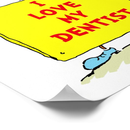 おもしろいキッズ前向き歯科引用文ポスター8x10 ポスター (角)