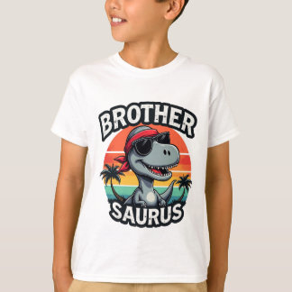 おもしろいキッズTシャツDinoデザイン Tシャツ