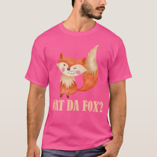 おもしろいキツネおもしろいキツネキツネ Tシャツ